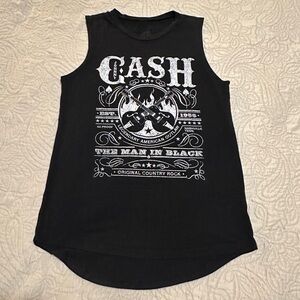 Ash Vintage Black and White Tank Top